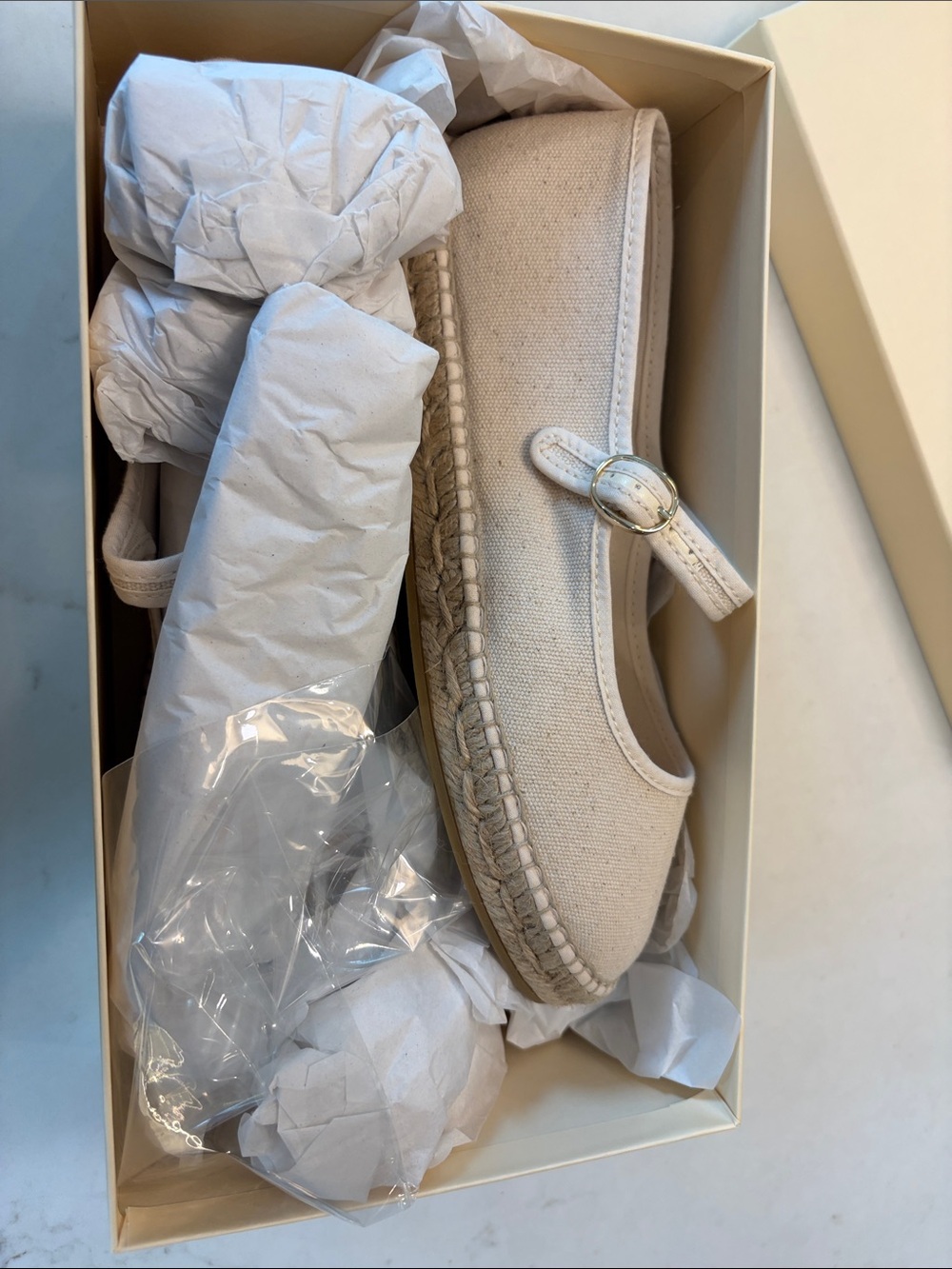 Sezane Mariana Espadrilles Linen - Size US 7 - Picture 2 of 11